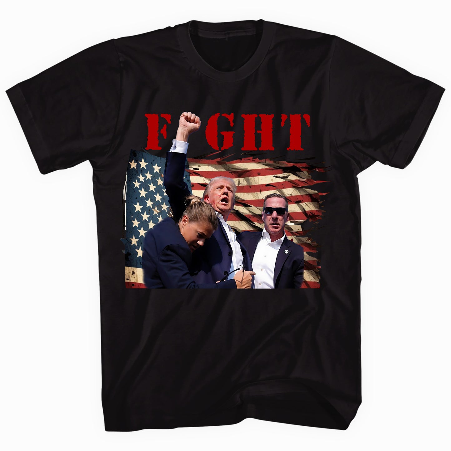 Trump Fight 2 Unisex Tee