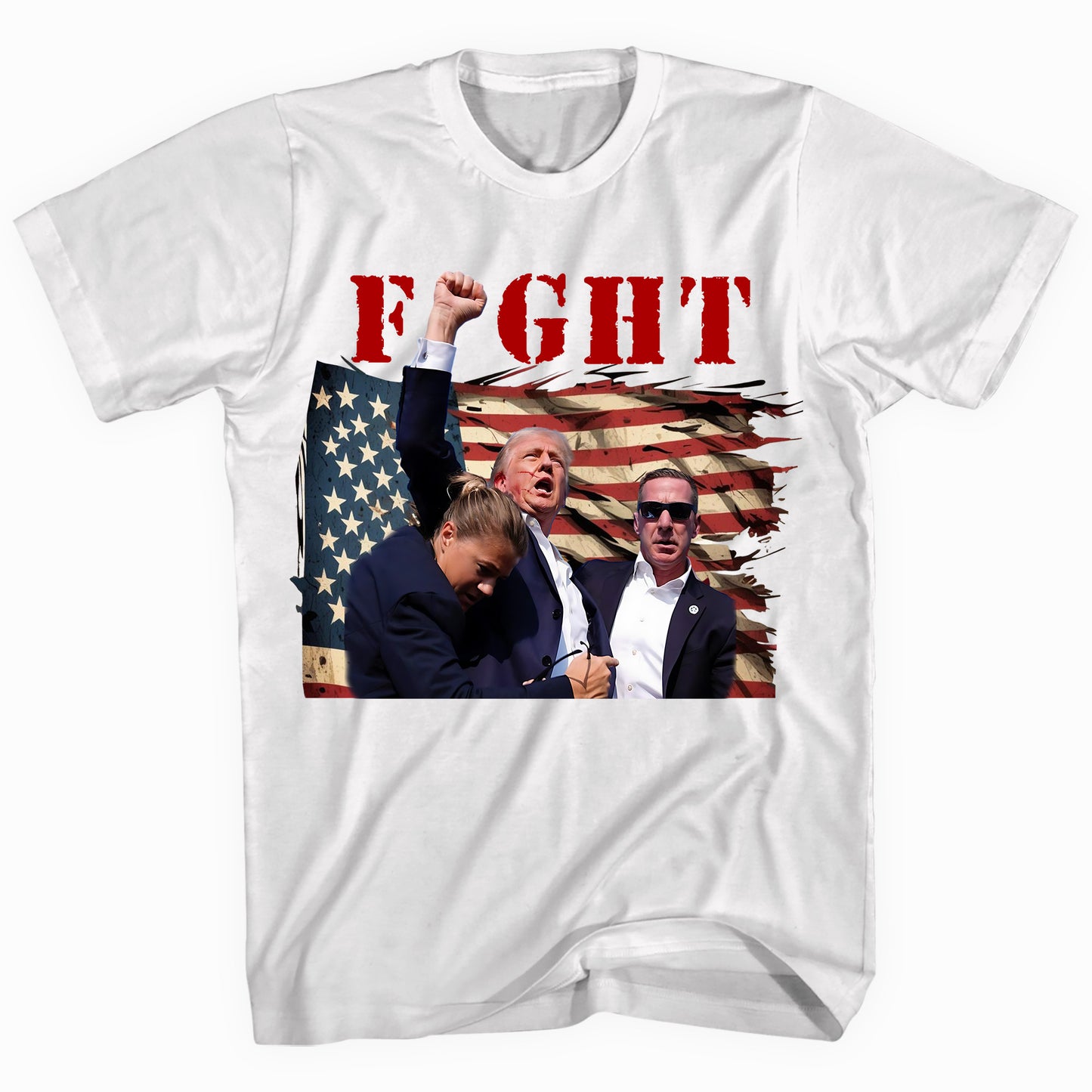 Trump Fight 2 Unisex Tee